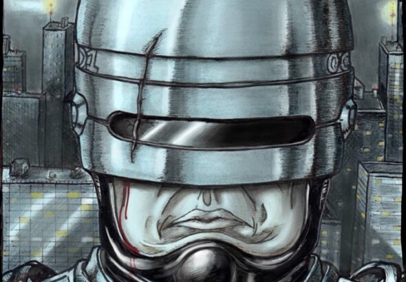 Portada Revista Historias Pulp #8 RoboCop